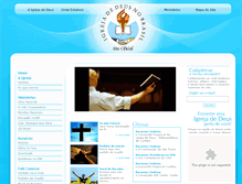 Tablet Screenshot of igrejasdedeus.org